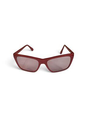 Bausch & Lomb Ray-Ban Cats 1000 Vintage Red Sunglasses 1980s France 55-18-145